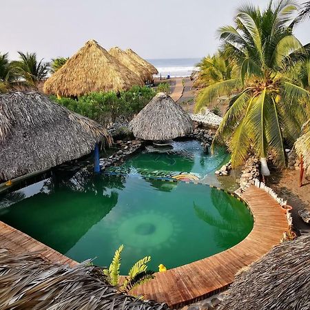 Eco-Hotel Playa Quilombo Las Lisas Eksteriør bilde