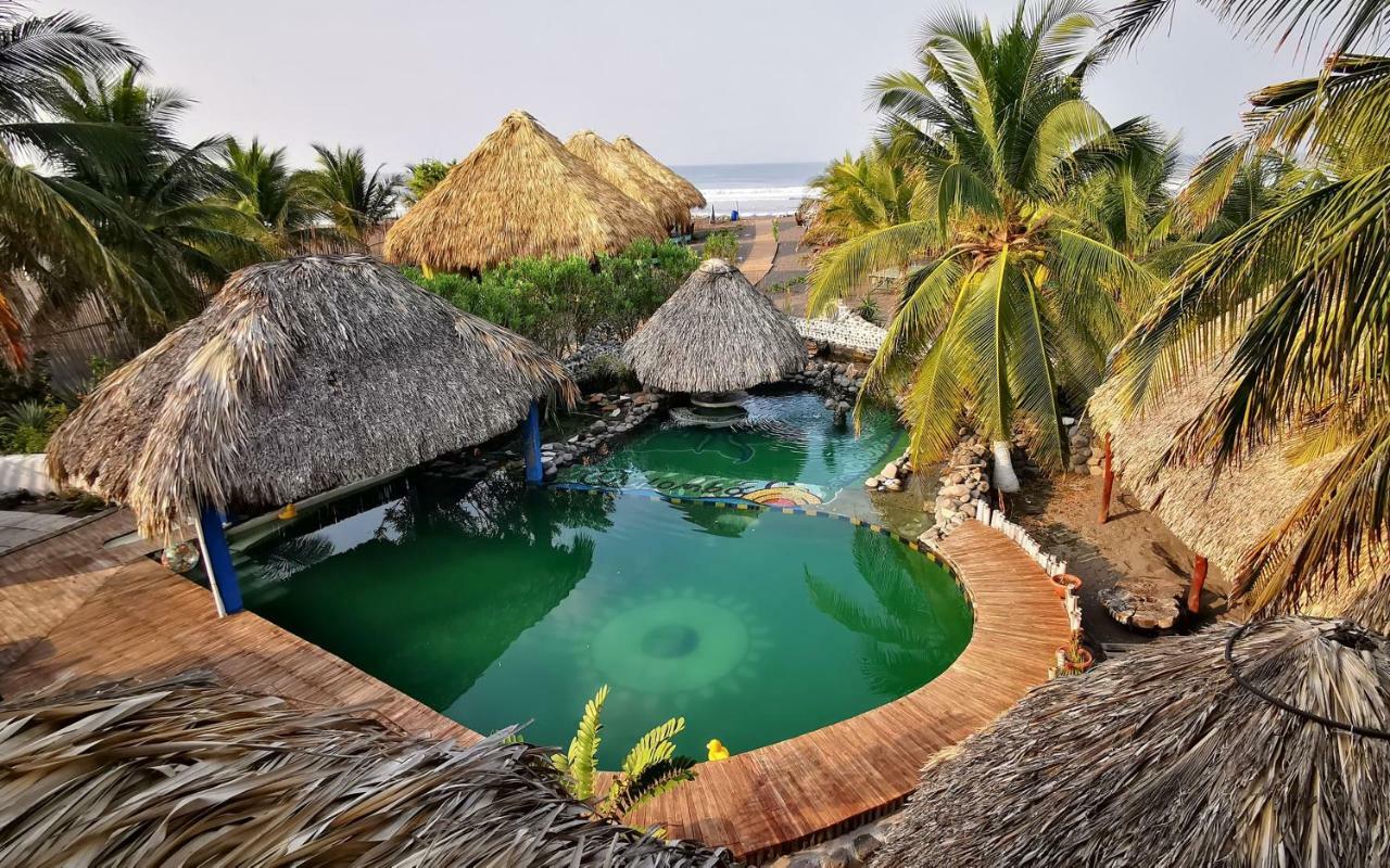 Eco-Hotel Playa Quilombo Las Lisas Eksteriør bilde